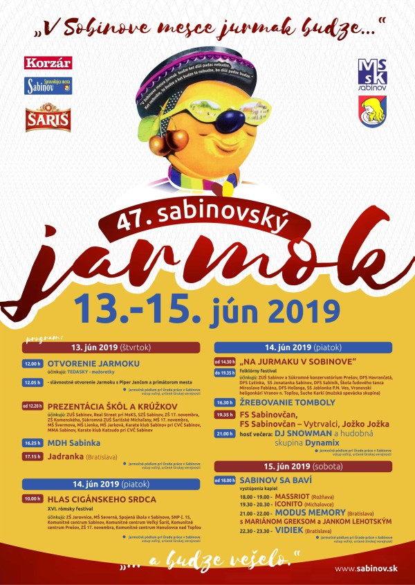 SABINOVSKY JARMOK 2019 